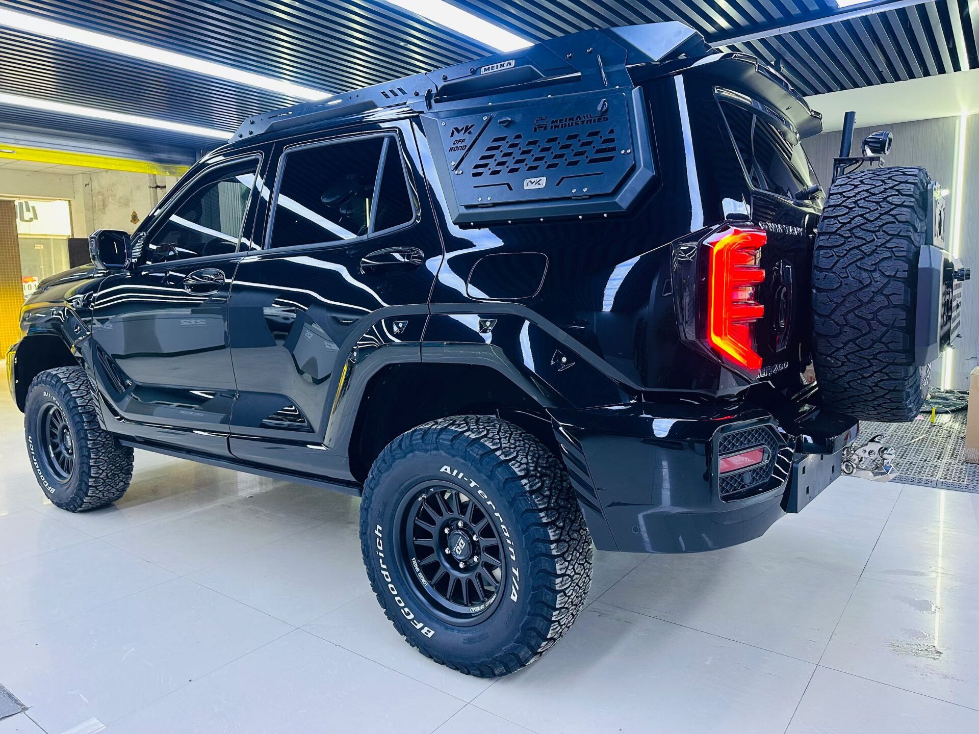 坦克400升级改装完工